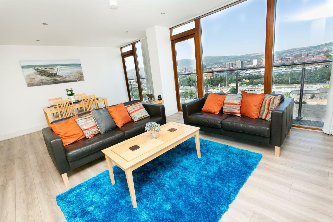 Titanic Harbour View Apartments Belfast Bagian luar foto